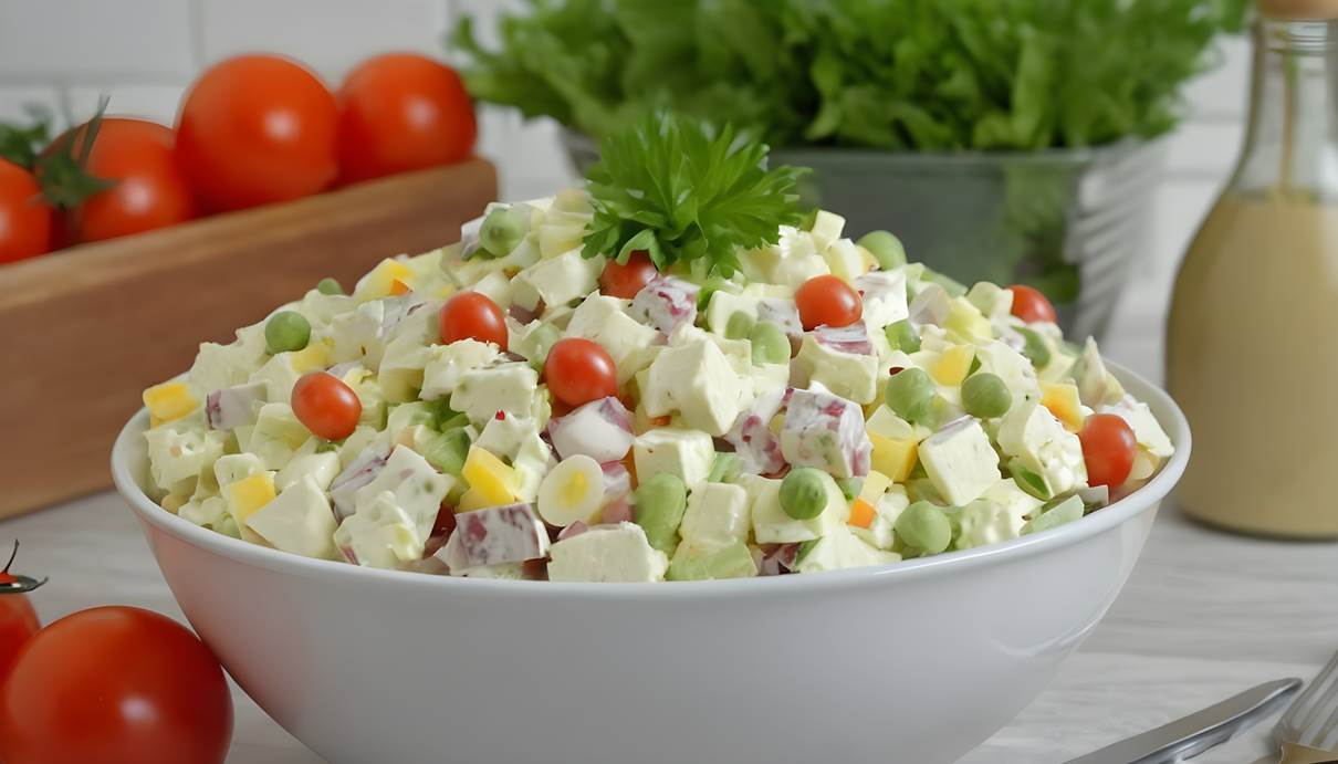 Russian Salad in Kitchen Fetchyfacts Fetchy Facts